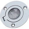 Floor lifter recessed handle, round MsCr 60mm 3 ek32421