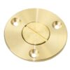 Drain plug with screw closure and slotted drive, brass, ID 19mm 2 ek32592