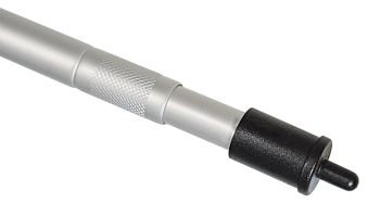 Telescopic tarpaulin support, aluminum, 1000-1800mm with eyelet tip 1 Telescopic tarpaulin support, aluminum, 1000-1800mm with eyelet tip
