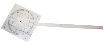 Course ruler, one-armed plastic 440mm 1 Course ruler, one-armed plastic 440mm