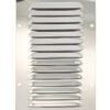 Louvered panel, vertically oriented with fly screen A2 127x232mm, 15 slots 2 ek41410a ek21410 4