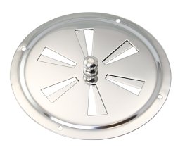 Fan rosette with knob in the center A2 102mm 1 Fan rosette with knob in the center A2 102mm