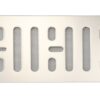 Ventilation slider base plate with fly screen A2 152x76mm 2 ek46804