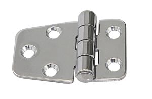 Hinge, stamped, asymmetrical. A2 54.5x38.5x2.0mm 1 Hinge, stamped, asymmetrical. A2 54.5x38.5x2.0mm