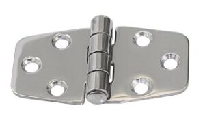 Hinge, stamped, symmetrical. A2 72x38.5x2.0mm