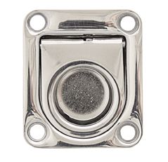 Floor lifter recess handle, lightweight, with spring A2 66x55mm