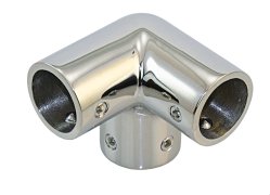 Railing connector, 3-way A4 for 25mm pipe