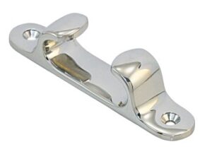 Lip cleat, straight A4 125mm, for 19mm rope