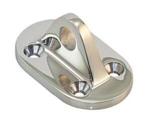 Convertible top fitting with tab, wide A4 eye 11mm