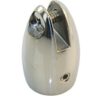 Pipe end cap with fork A4 for 22mm pipe, screw 6.4mm 2 ek86600