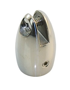 Pipe end cap with fork A4 for 22mm pipe, screw 6.4mm