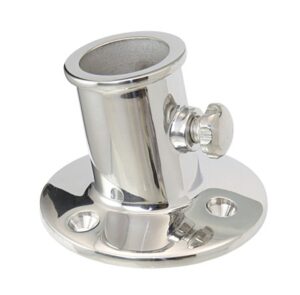 Flagpole holder with locking screw A4 25mm
