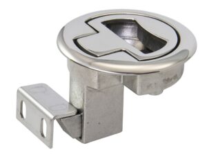 Floor-mounted snap closure, lockable, A4 45mm