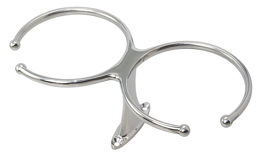 Drink holder with open rings, double A4 iD=94mm 1 Drink holder with open rings, double A4 iD=94mm