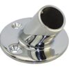 Railing foot 60°, round A4 for 22mm pipe 3 ek87032