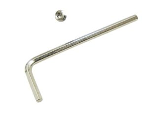 Stainless steel 3mm hex key for EK97104, 10 pieces.