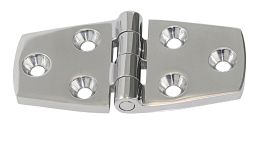 Hinge, cast, symmetrical, A4 76x38x4.5mm 1 Hinge, cast, symmetrical, A4 76x38x4.5mm
