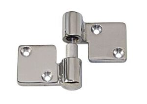 Door hinge, cast, liftable A4 89x50x3.5mm right