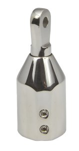 Adjustable pipe end cap A4 for 22m pipe, 6.6mm eye