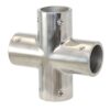 Railing connector, 4-way A4 for 25mm pipe 3 ek96156 1