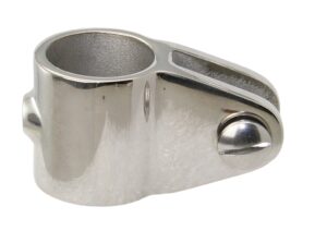 Reinforced pipe joint A4 for 20mm pipe, M6 screw
