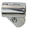 Railing T-piece 60°, hinged A4 for 22mm pipe