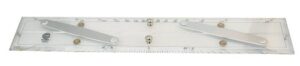 Parallel ruler acrylic/aluminium 381mm