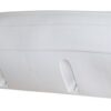 Bridge fender/bumper for rectangular profile PVC 885x270mm white