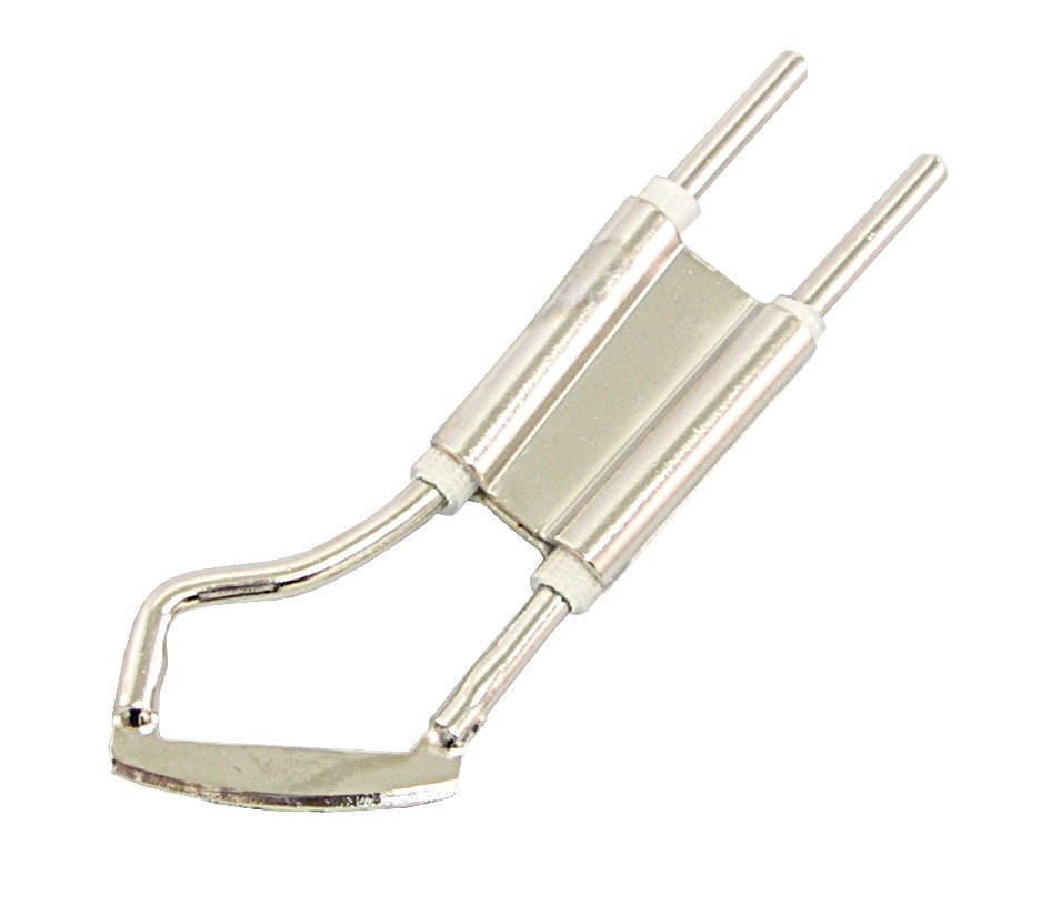 Hot cutter tip for thicker fabrics/ropes, max. 15mm 1 Hot cutter tip for thicker fabrics/ropes, max. 15mm