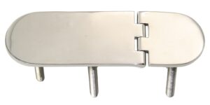 Hinge with thread A4 126x40x3.5mm, M6x45mm
