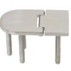 Hinge with thread A4 76x40x4.0mm, M6x45mm 2 ex1416