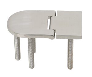 Hinge with thread A4 76x40x4.0mm, M6x45mm