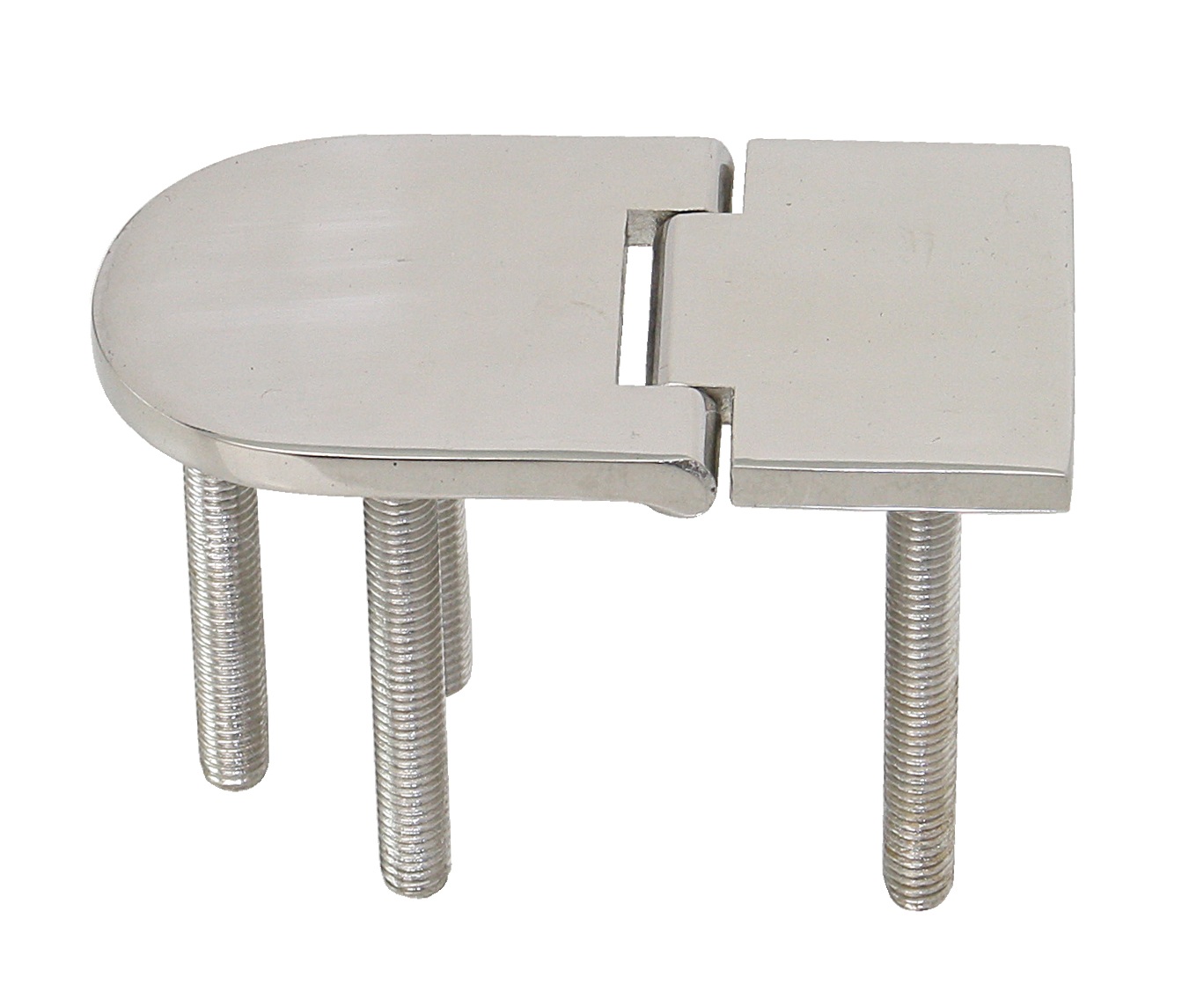 Hinge with thread A4 76x40x4.0mm, M6x45mm 1 Hinge with thread A4 76x40x4.0mm, M6x45mm