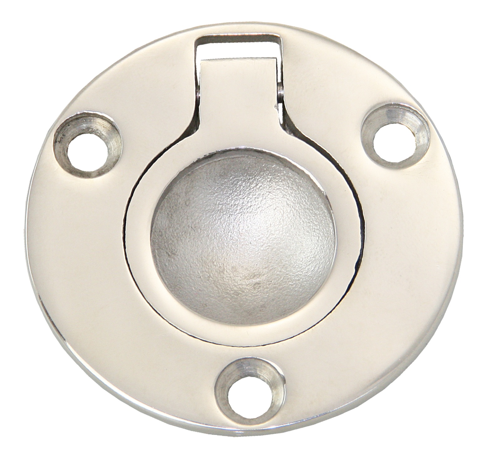 Floor lifter recess handle, round A4 50mm 1 Floor lifter recess handle, round A4 50mm