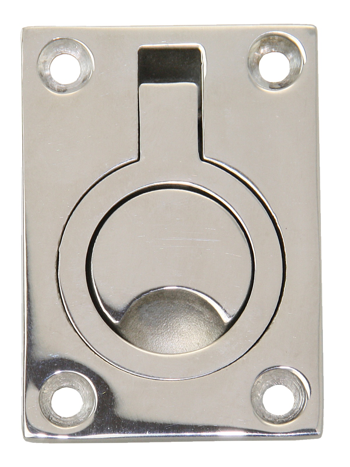 Floor lifter recess handle, rectangular A4 63x44mm 1 Floor lifter recess handle, rectangular A4 63x44mm