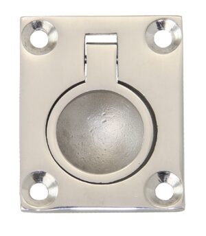 Floor lifter recess handle, rectangular A4 48x38mm