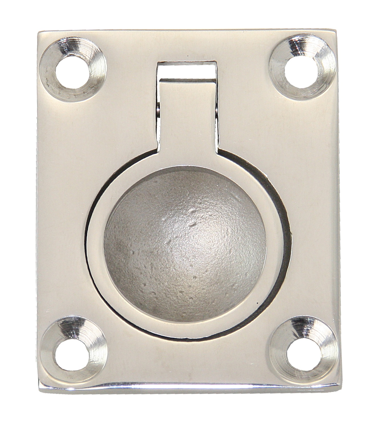 Floor lifter recess handle, rectangular A4 48x38mm 1 Floor lifter recess handle, rectangular A4 48x38mm