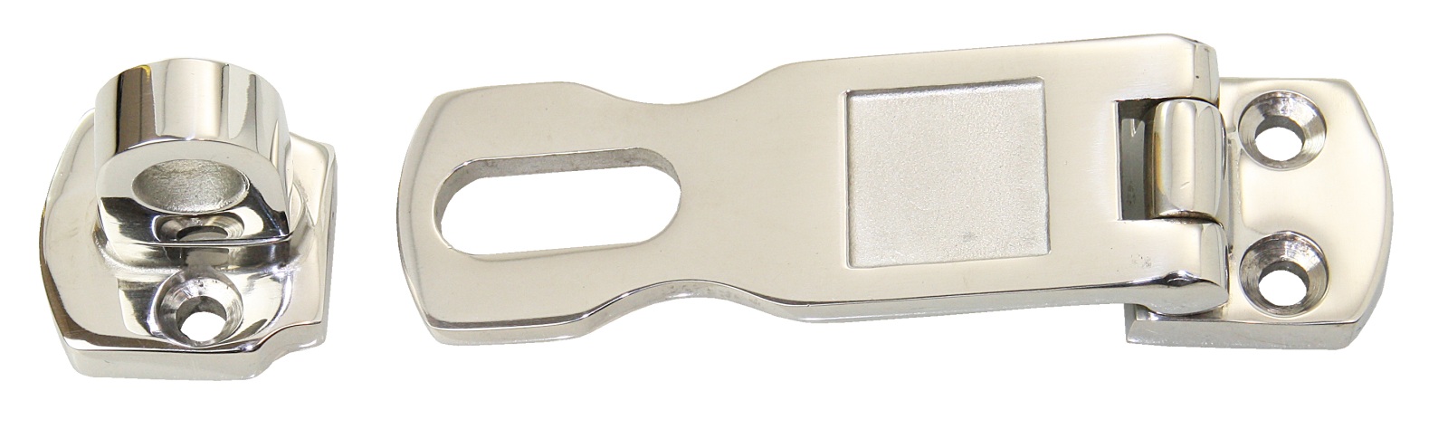 Overlap hinge with eye plate, rotatable A4 72+20x26mm 1 Overlap hinge with eye plate, rotatable A4 72+20x26mm