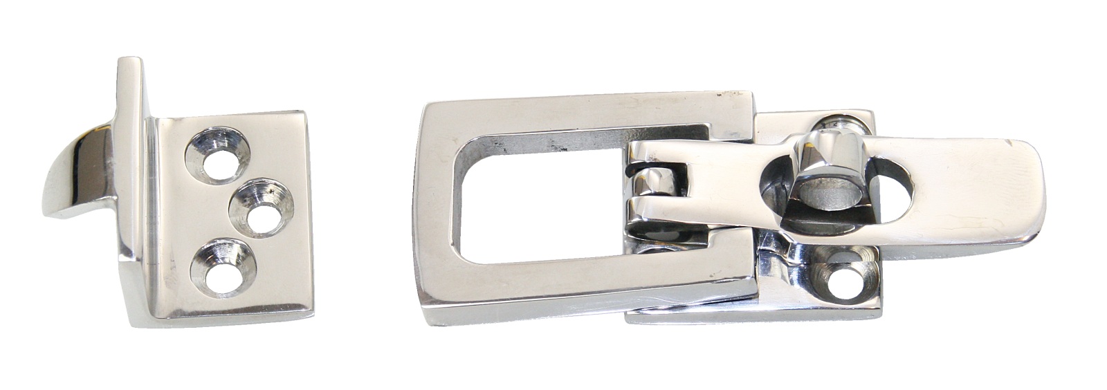 Tension lock with hook plate, 90° A4 83x28mm 1 Tension lock with hook plate, 90° A4 83x28mm