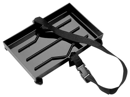 Battery holder with lashing strap 280x178mm 1 Battery holder with lashing strap 280x178mm