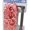 Water ski tow rope with competition handle, buoyant, 23m, red 3 ez20754