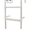 Bathing ladder, aluminum/PP, 3 steps