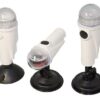 LED rechargeable position light, bi-color, with super suction cup