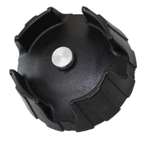 Replacement lid with fuel level indicator for portable fuel tank EZ8011