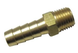 Hose connector with external thread Ms ¼", for 10mm hose