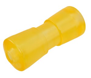 V-shaped polymer keel roller without bushing 76.0x200mm, iD=17.5mm