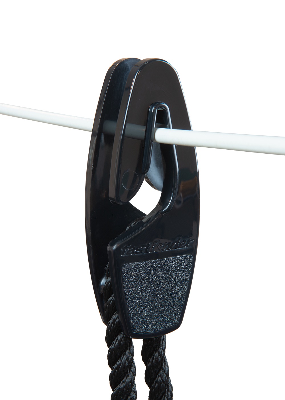 FASTFENDER Fender hook Sail PA for rope 6-10mm, wire 8mm black 2pcs. 1 FASTFENDER Fender hook Sail PA for rope 6-10mm, wire 8mm black 2pcs.