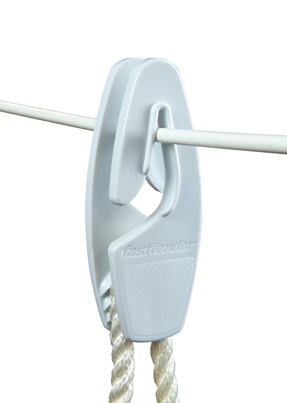 FASTFENDER Fender hook Sail PA for rope 6-10mm, wire 8mm white 2pcs. 1 FASTFENDER Fender hook Sail PA for rope 6-10mm, wire 8mm white 2pcs.