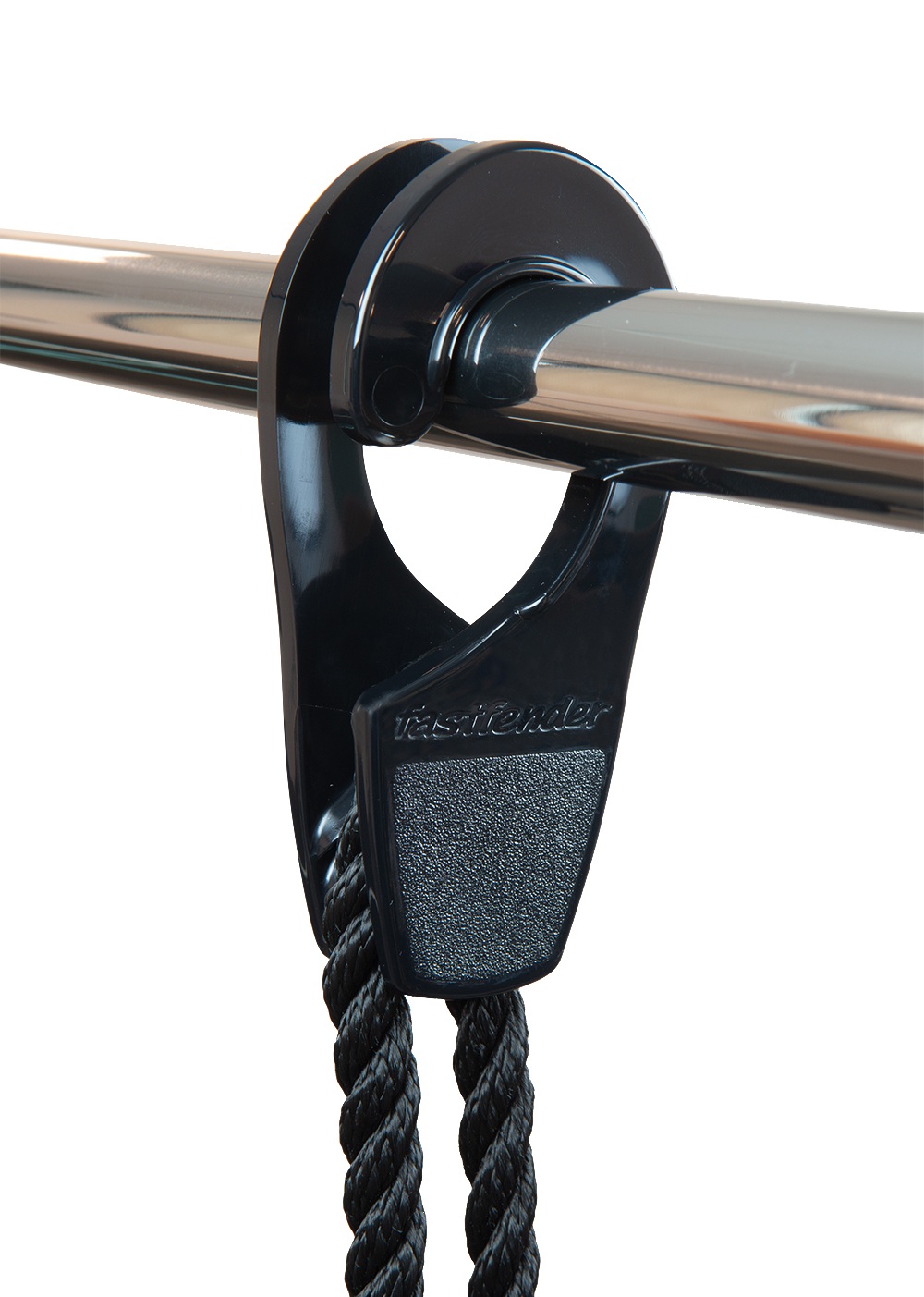 FASTFENDER Fender hook 25 PA for rope 6-10mm, tube 25mm black 2pcs. 1 FASTFENDER Fender hook 25 PA for rope 6-10mm, tube 25mm black 2pcs.