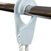 FASTFENDER Fender hook 25 PA for rope 6-10mm, tube 25mm white 2pcs. 2 fq2036